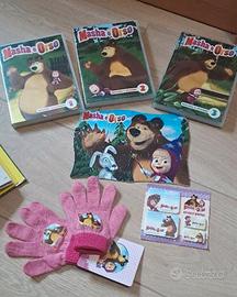 DVD e gadgets Masha e Orso