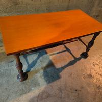 TAVOLINO ANTIQUARIATO NOCE