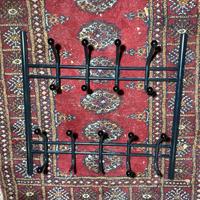 Appendiabiti da parete in metallo