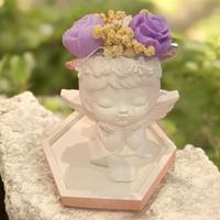 grazioso angioletto in gesso- bomboniera