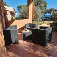 Villetta Porto Corallo vista mare