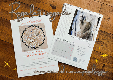 CALENDARIO INTERATTIVO 2026 - Gocce di ChiaraLuce