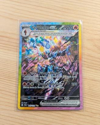 ceruledge ex teracristal illustrazione rara 