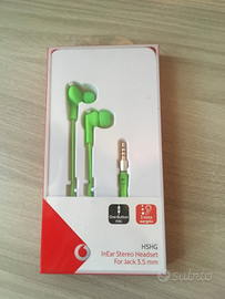 Auricolari Hshg I Ear stereo headset nuovi