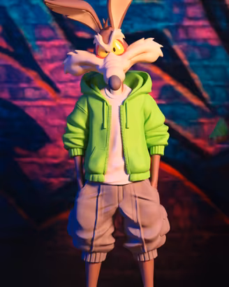 Action Figure stampata in 3D