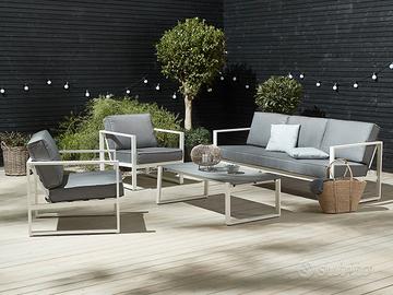 Salotto da giardino Jysk 2 poltrone tavolino