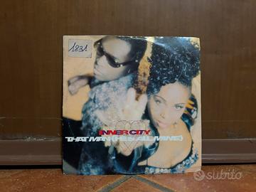 Inner City vinile 45 giri Raro 1990 House Techno