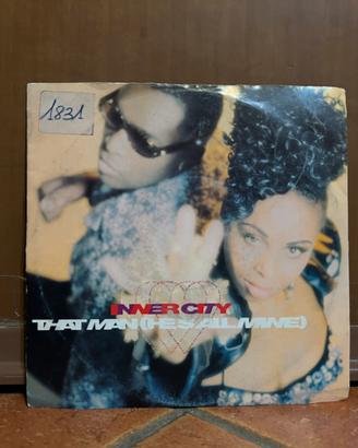 Inner City vinile 45 giri Raro 1990 House Techno