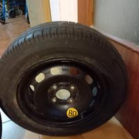 4 cerchi e 4 gomme + ruotino