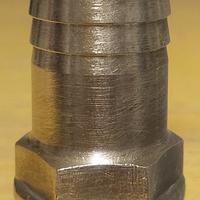 Raccordo portagomma in ottone 