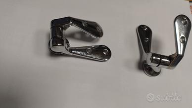 coppia cerniere fissaggio sedile 