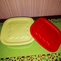 Guzzini ciotola trasparente con coperchio