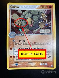 Golem Stamped + Swirl (LM 6/92) EX Legend Maker EN