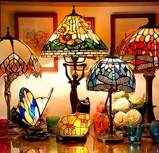 Lampada stile liberty