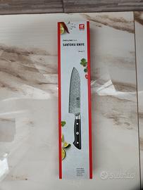 Zwiling Coltello Santoku liscio 18 cm