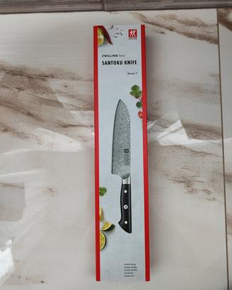 Zwiling Coltello Santoku liscio 18 cm