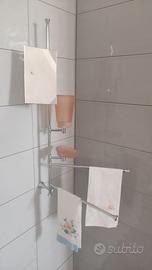 ASTA ACCESSORI BAGNO A MURO