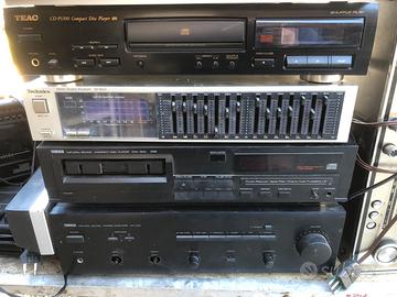 Amplificatore equalizzatore ecc.