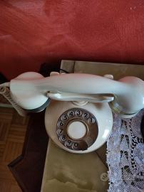 telefon SIP Telcer a ruota placcato oro 18 K vint.