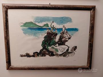 Litografia di Renato Guttuuso