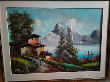 Dipinto su tela paesaggio