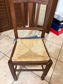 6 sedie da riparare tutte a 50€
