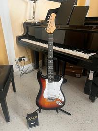 Chitarra elettrica Eko S-300V Vintage Sunburst