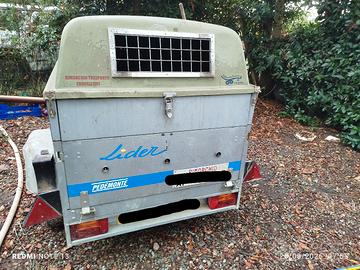 Rimorchio Lider 500Kg animali vivi-Pedemonte