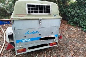 Rimorchio Lider 500Kg animali vivi-Pedemonte