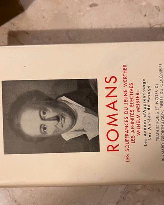 Romans de Goethe (La Pléiade) Goethe