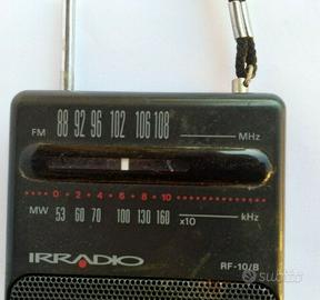 Radio radiolina audio irradio rf 10/b nera