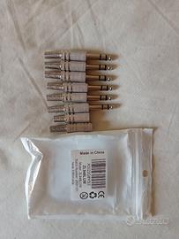 Lotto Connettori Jack 6.35 mm (1/4") Stereo