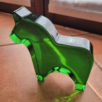 IKEA VINTERFINT Decorazione cavallo verde