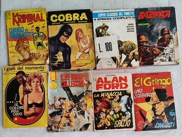 Fumetti vintage, tascabili 