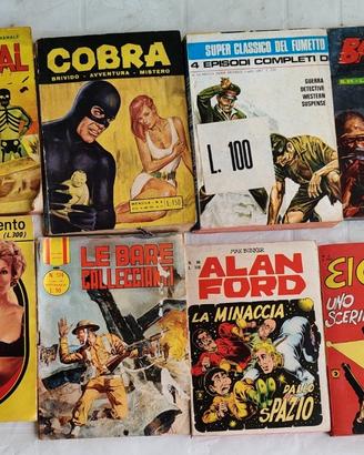 Fumetti vintage, tascabili 