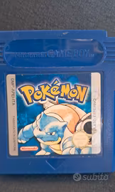 Pokemon blu per Nintendo game boy. 