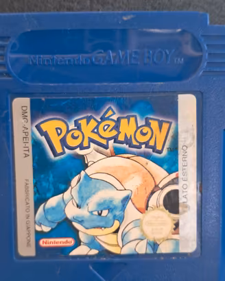 Pokemon blu per Nintendo game boy. 