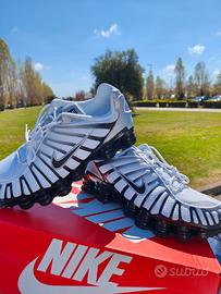 Nike Shox TL "Metallic Silver/Black/White" |