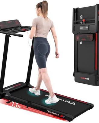 CITYSPORTS Tapis Roulant Elettrico Pieghevole
