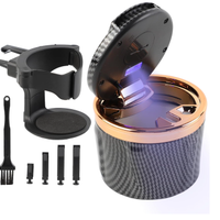 Posacenere per auto antiodore , con supporto da bo