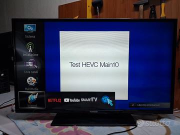 Smart tv 40" a led Telefunken in full hd 