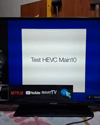 Smart tv 40" a led Telefunken in full hd 
