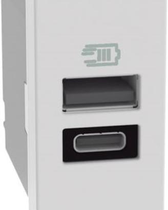 TICINO MatixGO Presa di corrente con porte USB