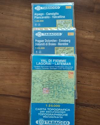 cartine escursionismo tabacco