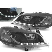 FARI PER OPEL ASTRA G 97-04 LUCE DIURNA NERI
