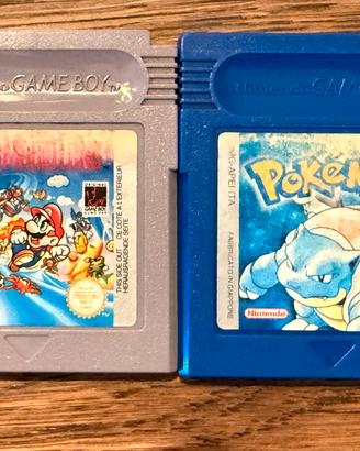 Game Boy: Pokémon Versione Blu + Super Mario Land