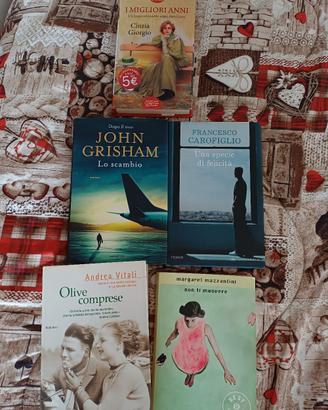 lotto libri grisham mazzantini vitali carofiglio 
