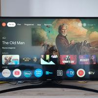 TV 43" Hitachi Full HD + Chromecast HD (2023)