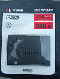 SSD 960GB Kingston nuovo sigillato mai aperto