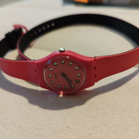 Cinturino Swatch rosa da donna